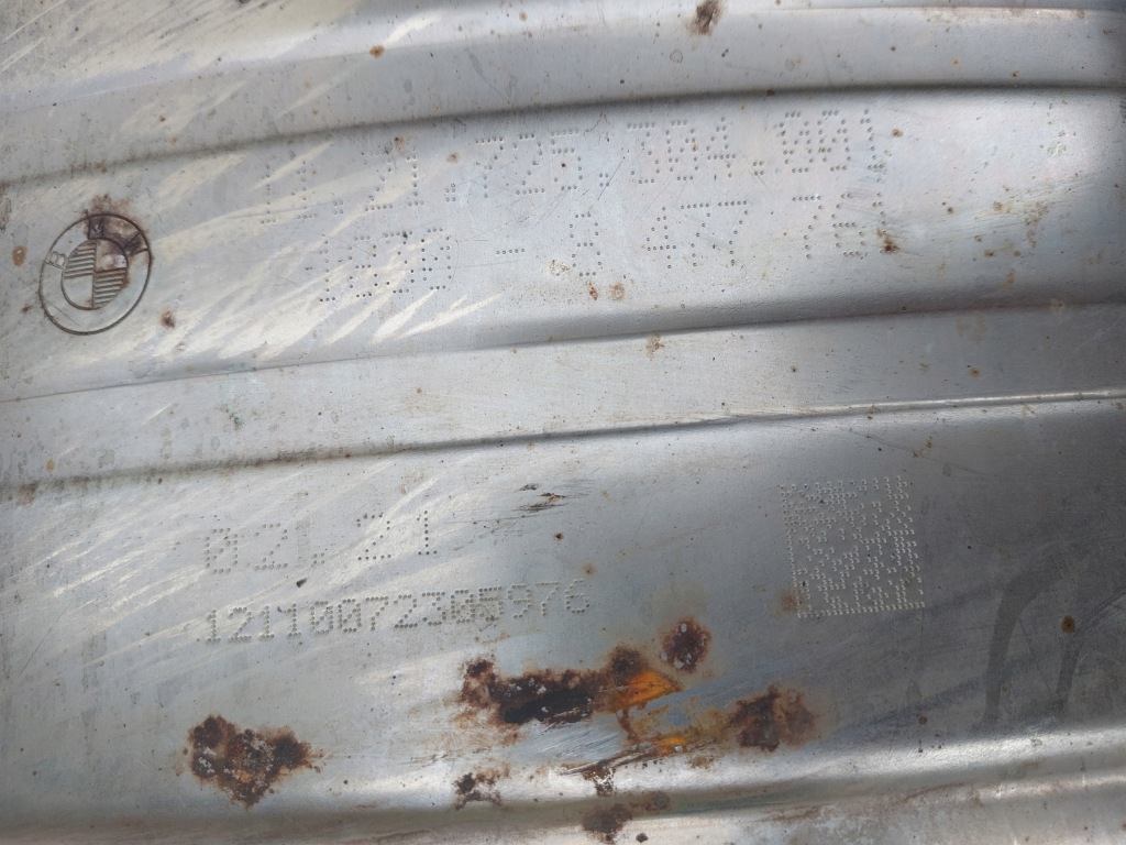 фото №5, Гаситель выхлоп система выпускной катализатор bmw g11 40d гибрид 21r