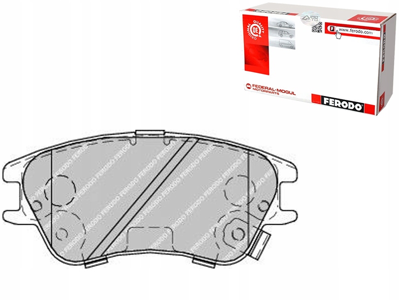 фото №1, Ferodo тормозные колодки тормозные hyundai atos 1.0/1.1 02.98