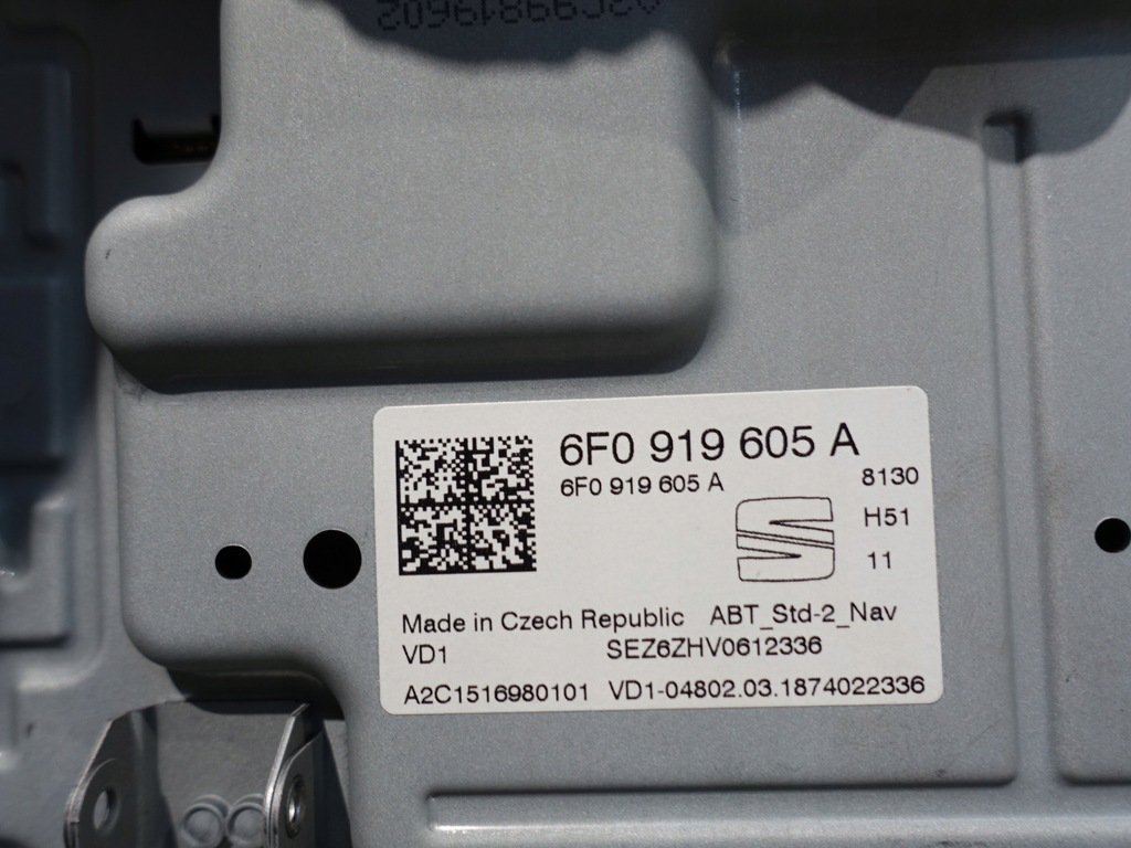 фото №10, Seat ibiza v 6f0 arona радіо navi навігація дисплей екран антена legal