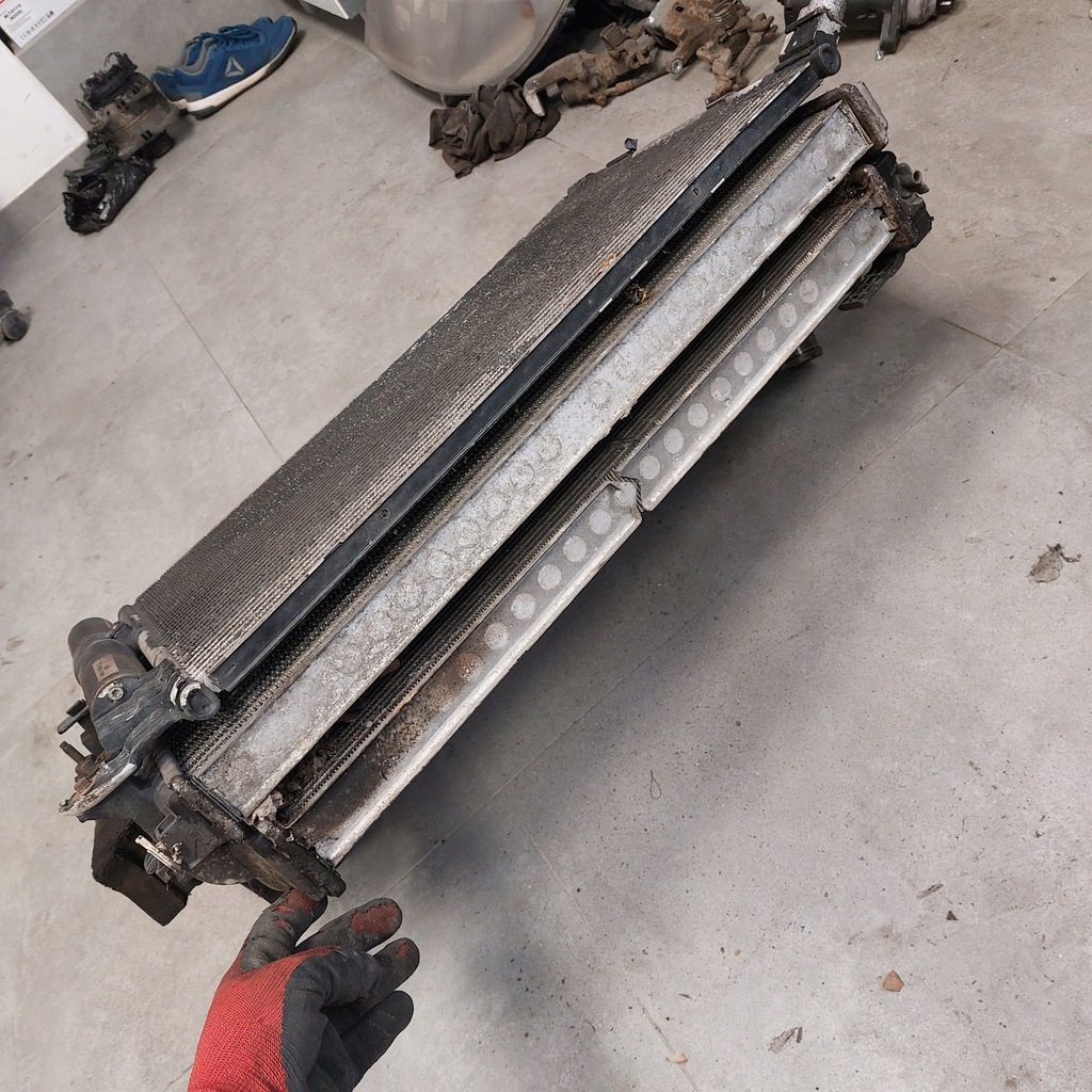 фото №15, Jaguar s-type 2,7d комплект радиатор 4r83-19c600-ca