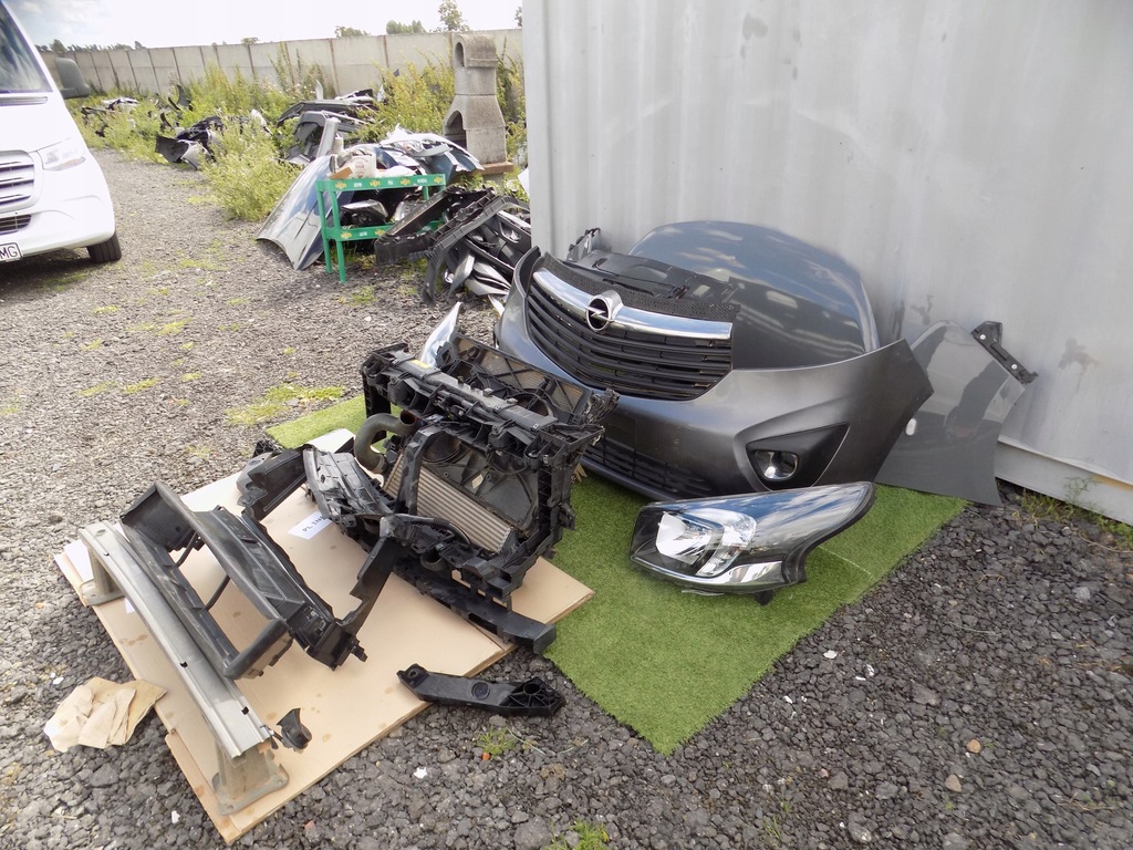 фото №8, Kompletny перед капот лампы бампер pas крылья europa opel vivaro b ii