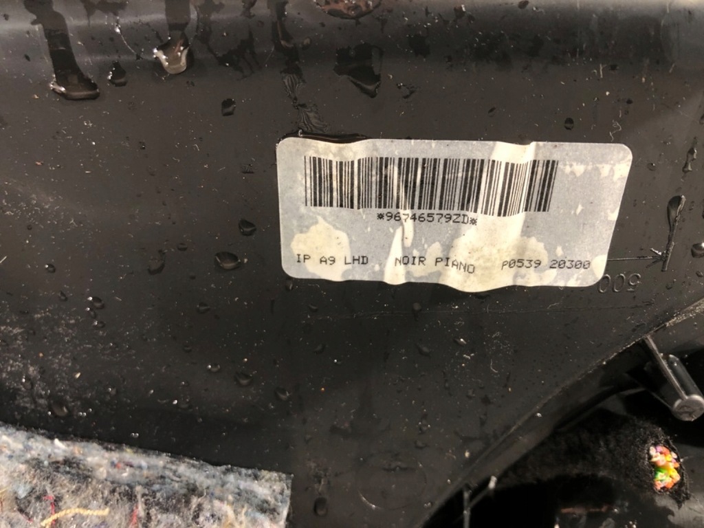 фото №8, Приборная панель консоль приборная панель peugeot 208 12-22