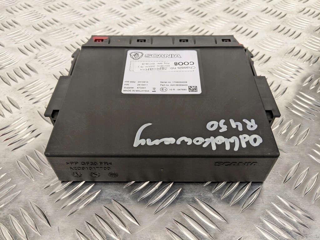фото №3, Координатор бортовий комп'ютер ecu coo8 scania r s
