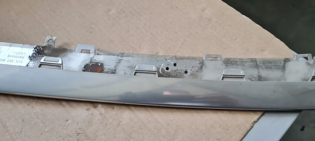 фото №8, S3 8v sedan a3 молдинг бампера накладка sline спойлер хром