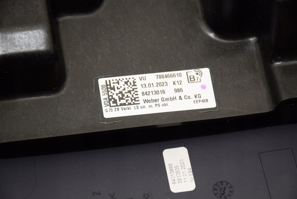 фото №13, Bmw 7 i7 g70 захист корпус колонки кермового czarna