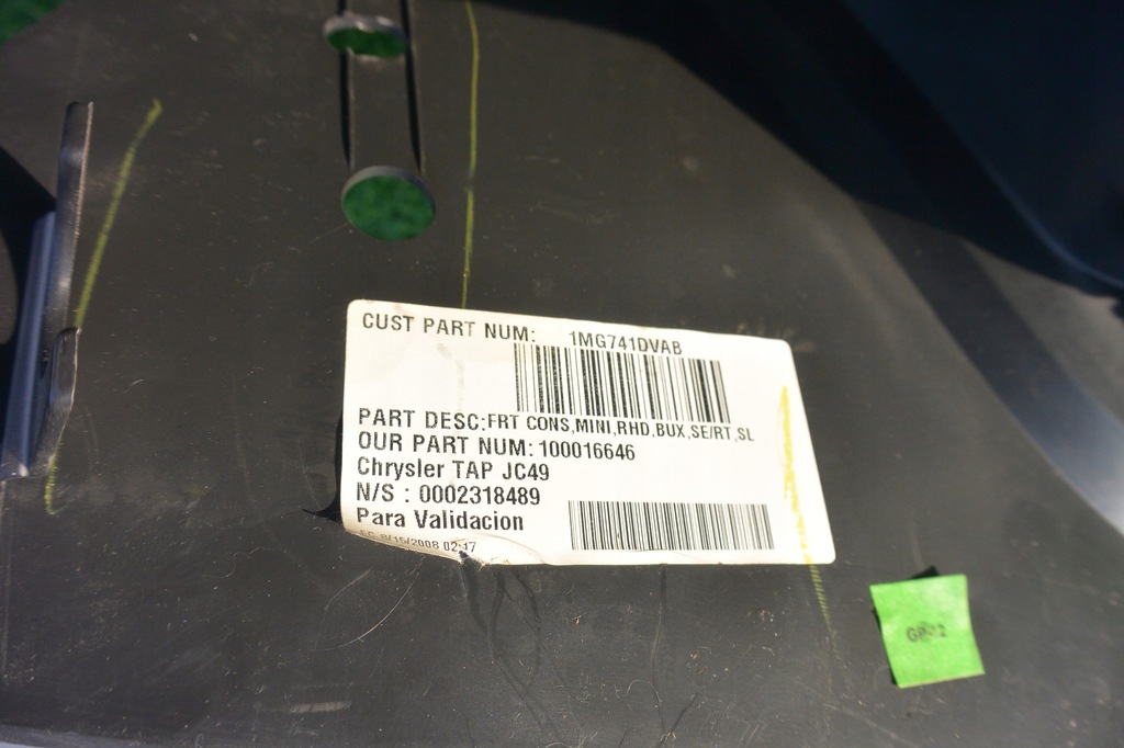 фото №7, Защита туннель среднего dodge journey freemont eu