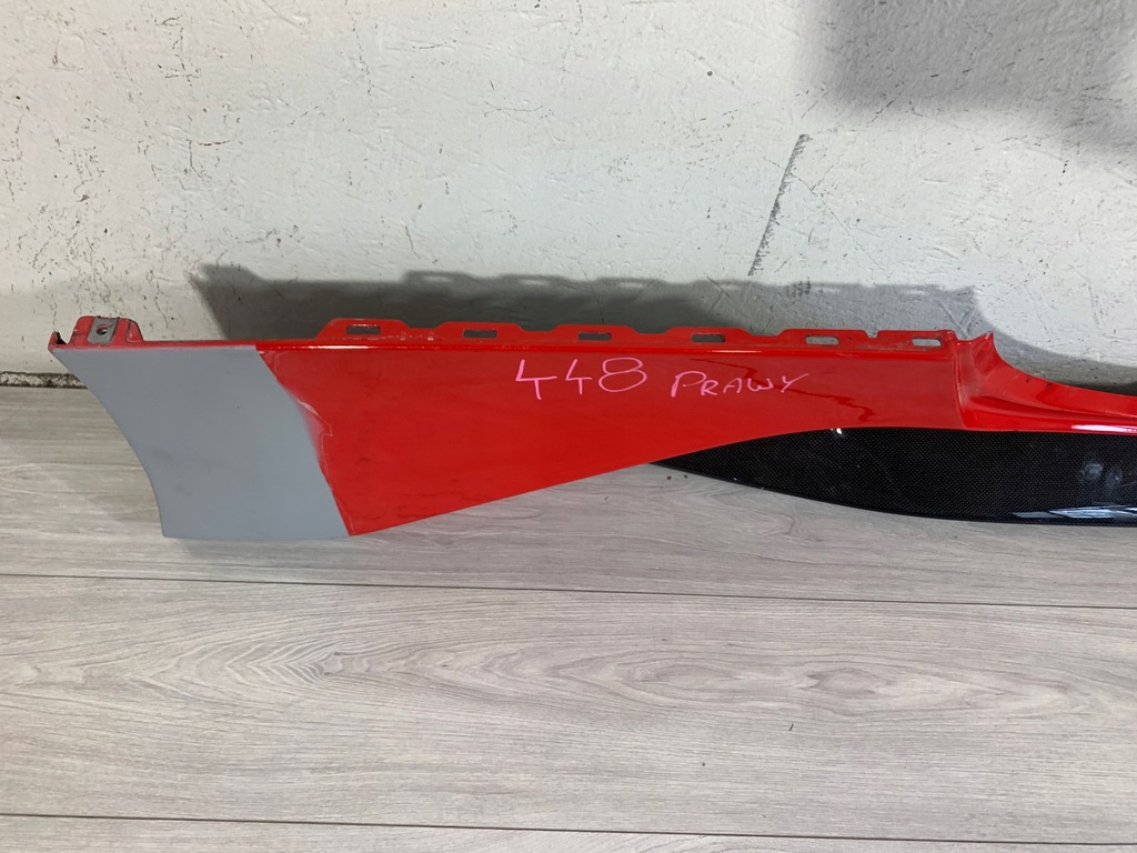 фото №9, Ferrari 488 pista карбон карбон молдинг поріг pra