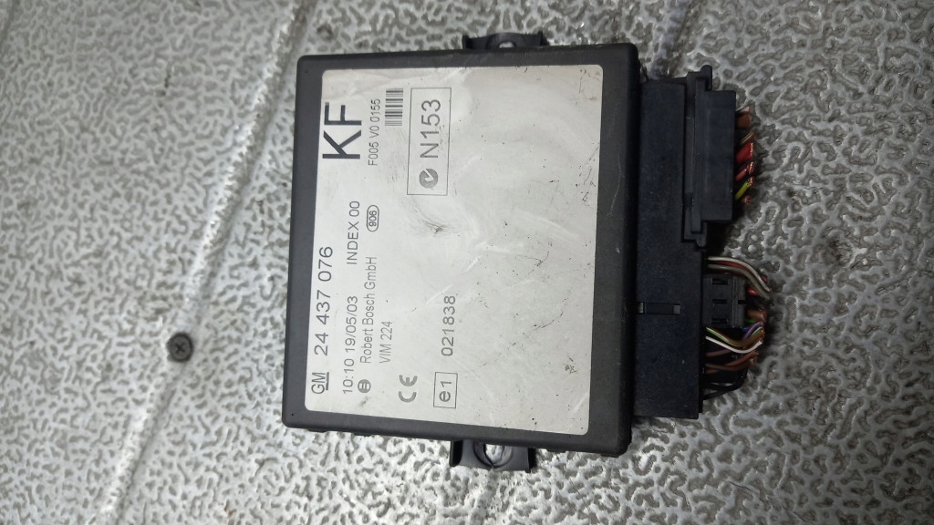 фото №1, Модуль комфорта opel zafira a 03r 2.2dti 24437076