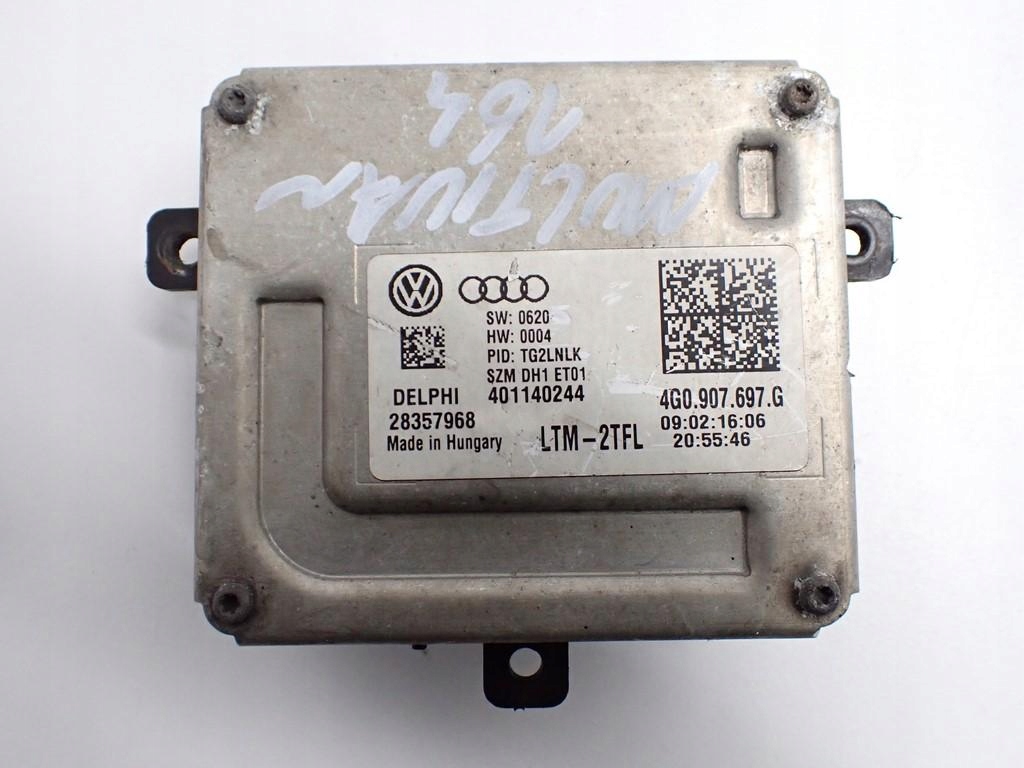 Купить Блок розжига модуль led 4g0907697g 4g0907697 vw t6 multivan 16r