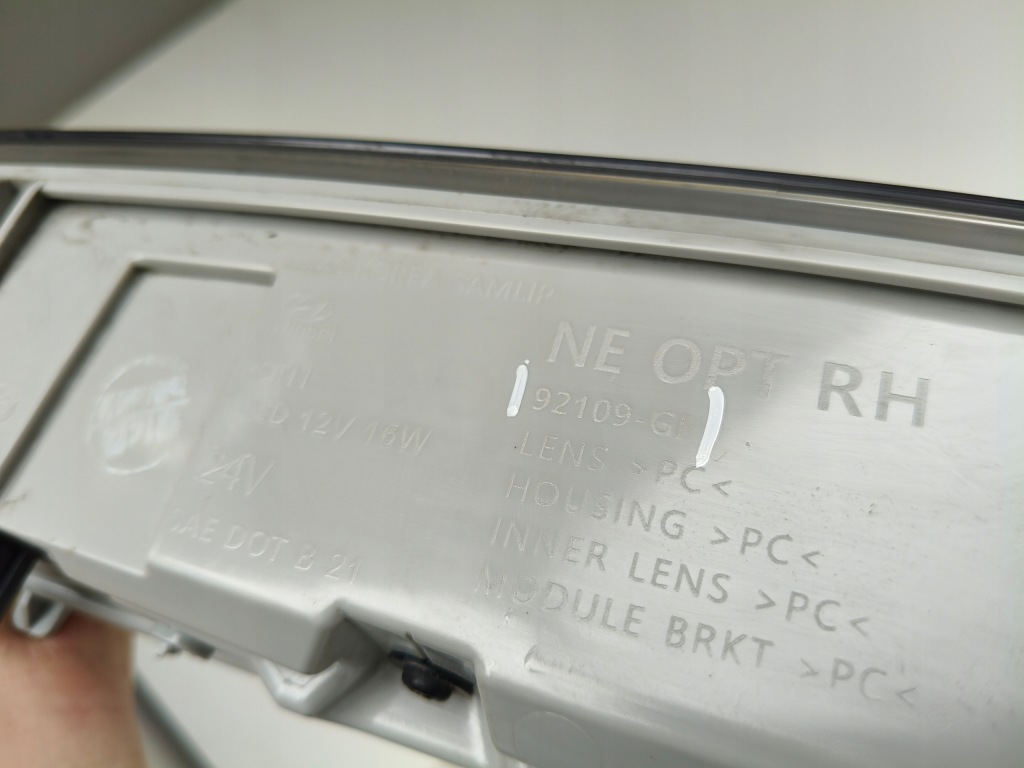 фото №5, Лампа протитуманна фара правий led drl hyundai ioniq 5 21-