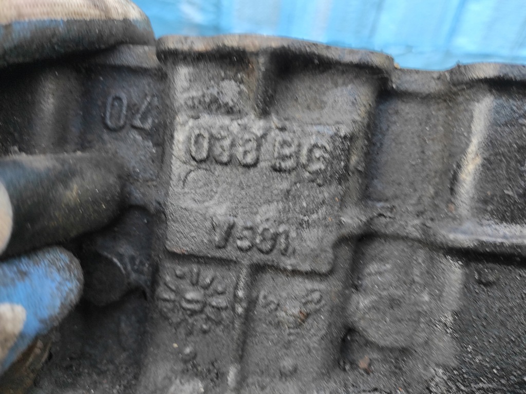 фото №10, Блок dół двигателя audi 1.9 038 bg 038 bg v501