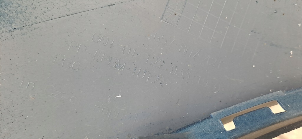 фото №10, Skoda scala бампер задняя задний 657807421