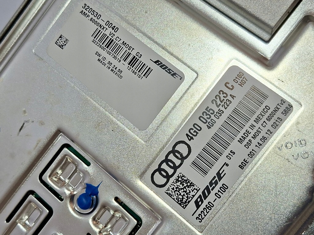 фото №10, Audi a6 c7 s6 4g a5 усилитель bose аудио 4g0035223c проверенный sprawdzany