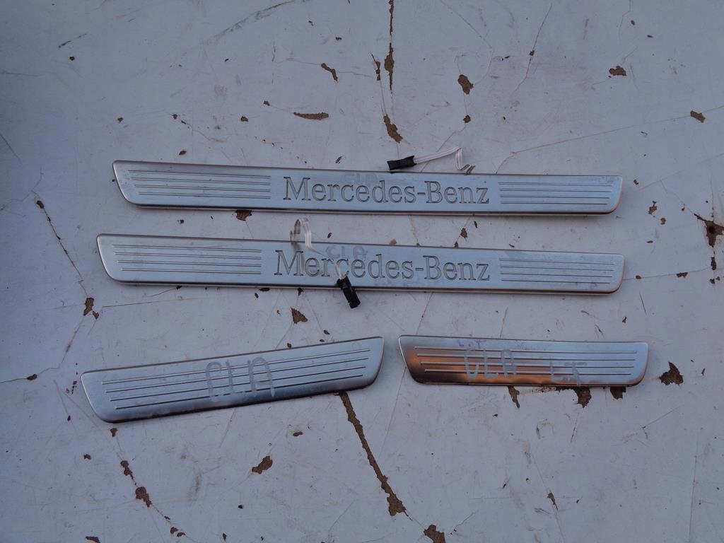 фото №1, Накладки пороговые накладки mercedes cla c117 fl