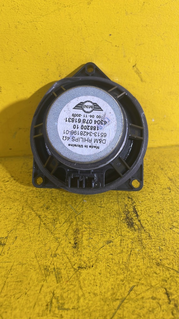 фото №2, Mini cooper r56 - динамік двері - лівий перед - 3428196