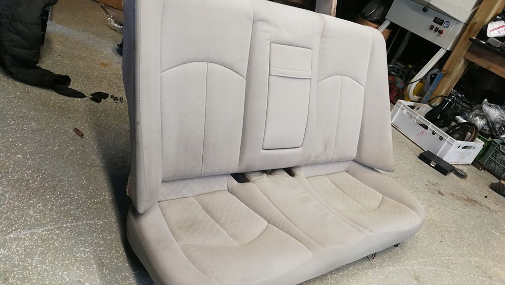 фото №9, Mercedes w211 задняя заднее сиденье sedan велюр classic