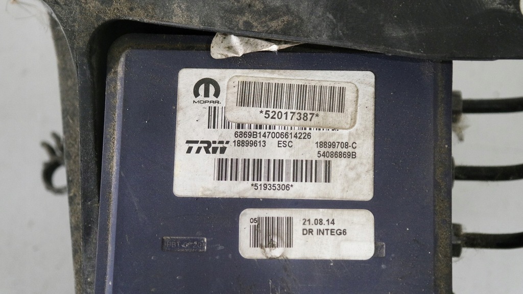 фото №3, Насос abs jeep renegade 51935306 52017387