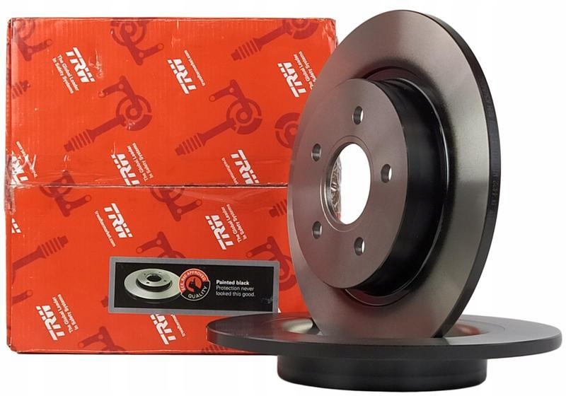 фото №1, Гальмівні диски гальмівні trw volvo s40 ii v50 focus задня