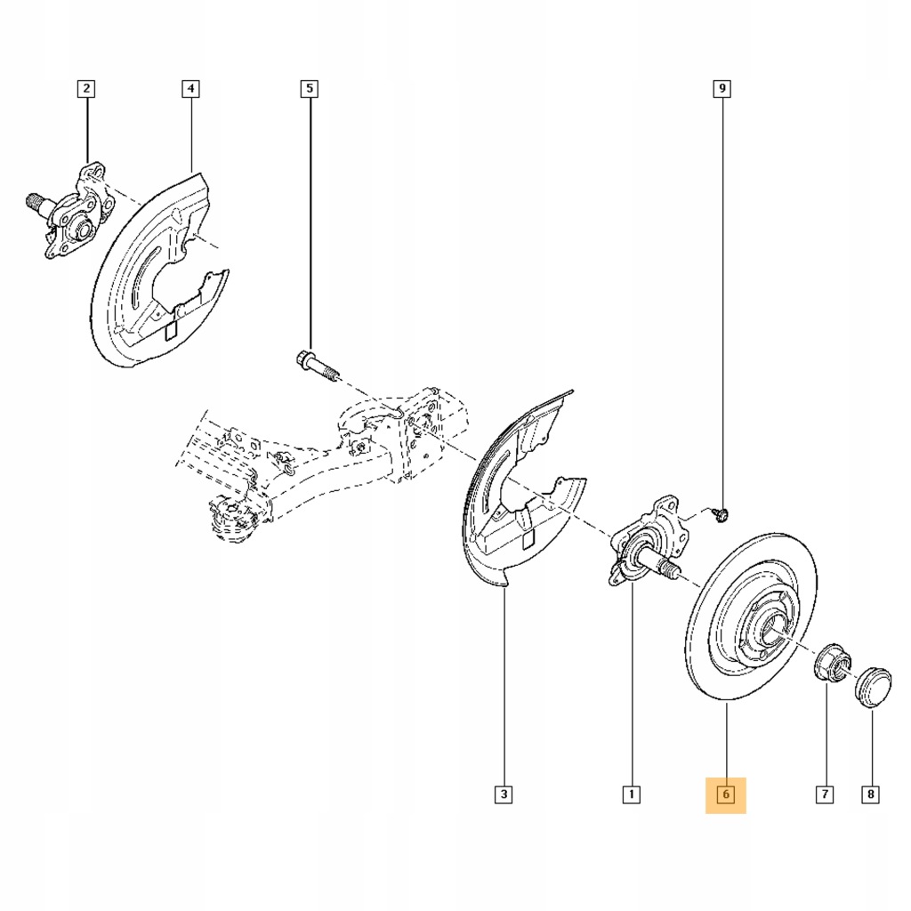 фото №7, Диск гальмівна renault laguna iii 1.5-3.5 07-15