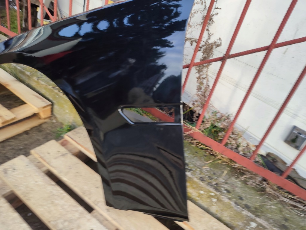 фото №6, Крыло левый aluminiowy bmw 7 f01 f02 10.08-1.16r лак 668 glanz schwarz