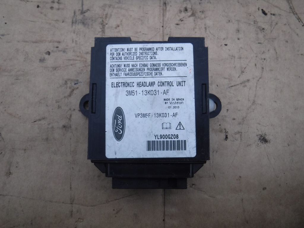 фото №1, Блок управления света ксенон ford kuga mk1