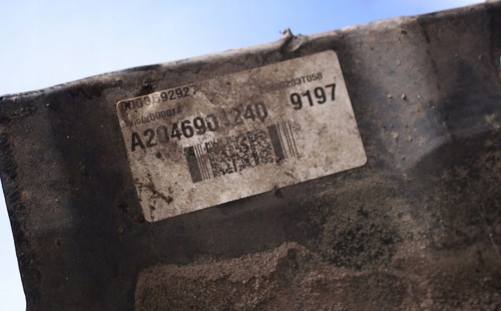 фото №15, Накладка порог правая mercedes w204 kombi amg