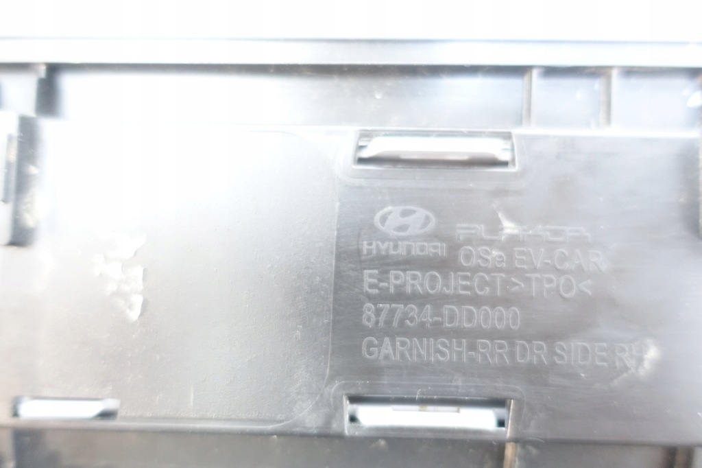 фото №7, Молдинг двері правий задня hyundai kona ev 2018-