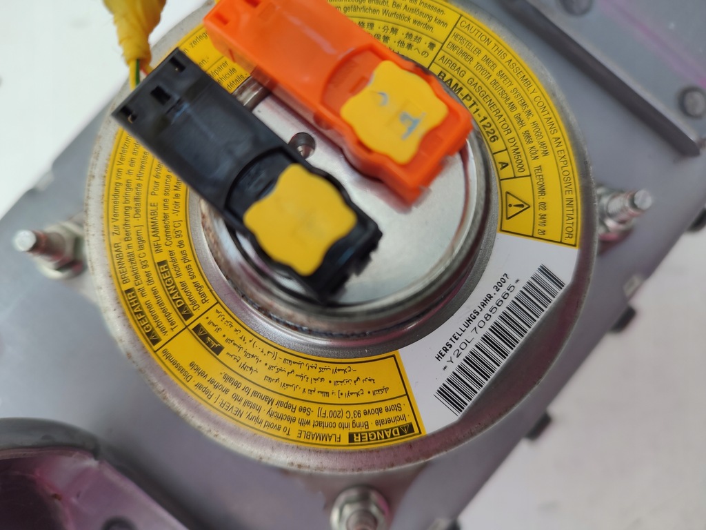 фото №4, Подушка безопасности подушка пассажира toyota rav4 iii оригинал europa