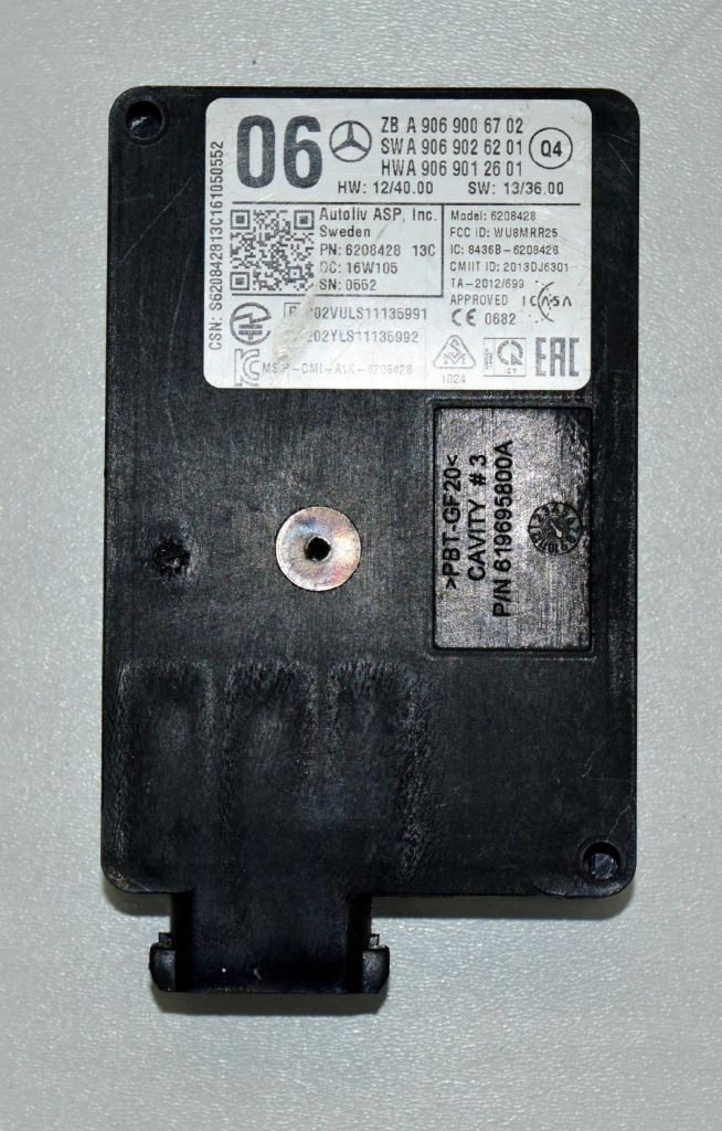 Mercedes sprinter w906 модуль відстані радар Оригінал