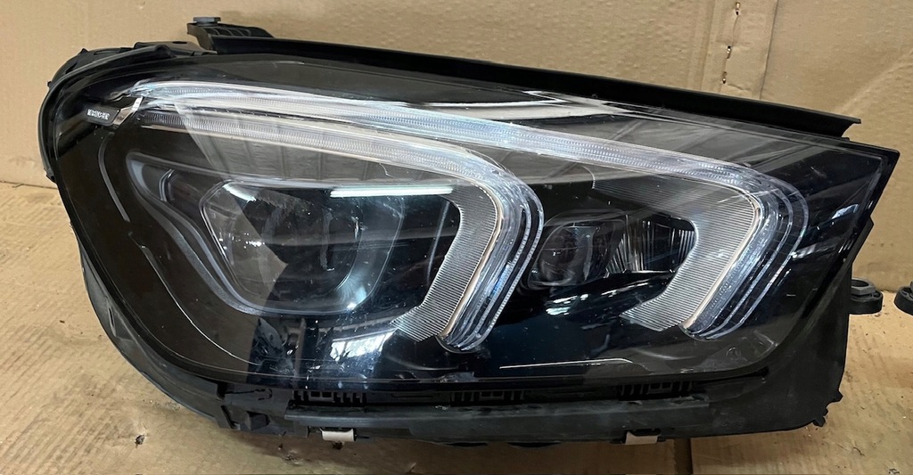 фото №6, Idealny kpl. перед mercedes w167 gle 5.3 amg multibeam 22r