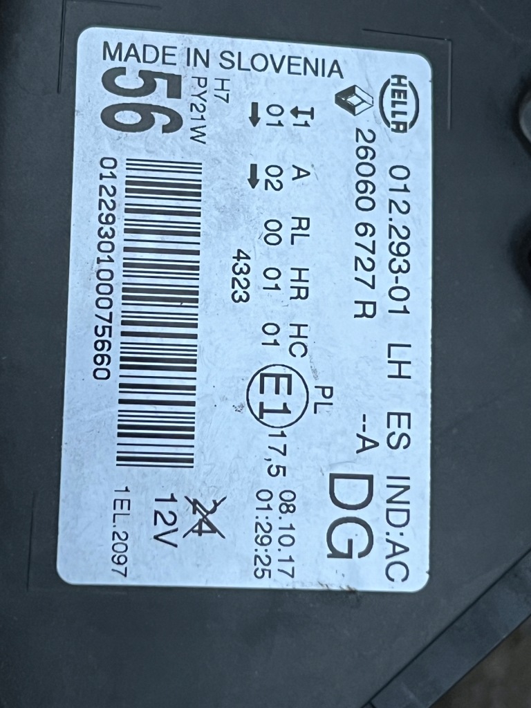 фото №6, Renault scenic iv 4 перед капот бампер лампи крила pas радіатор