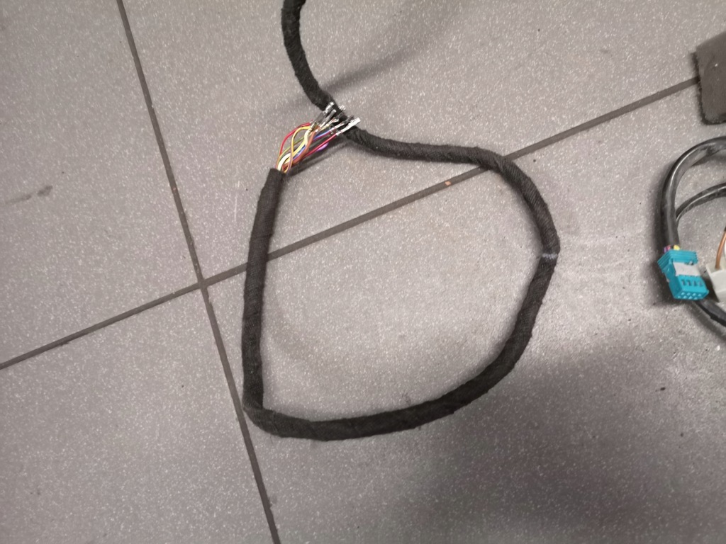 фото №5, Жгут зеркало левый перед vw touareg 7l lift