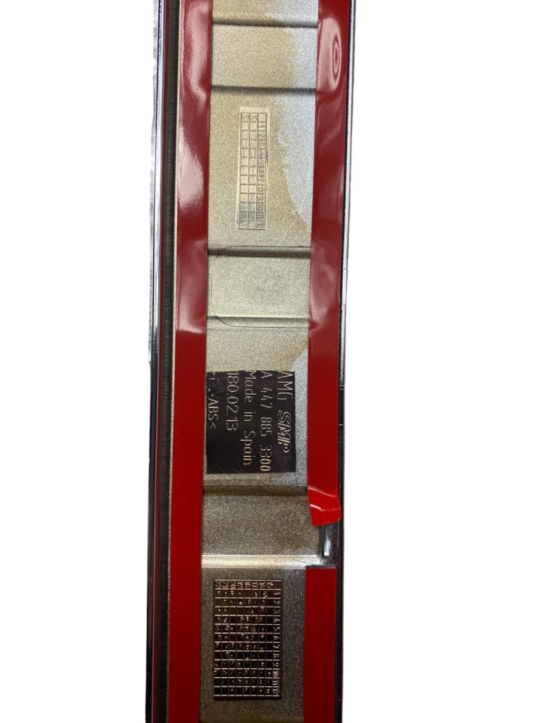 фото №7, Mercedes vito w447 amg молдинг бампера задняя хром nowa a4478853300