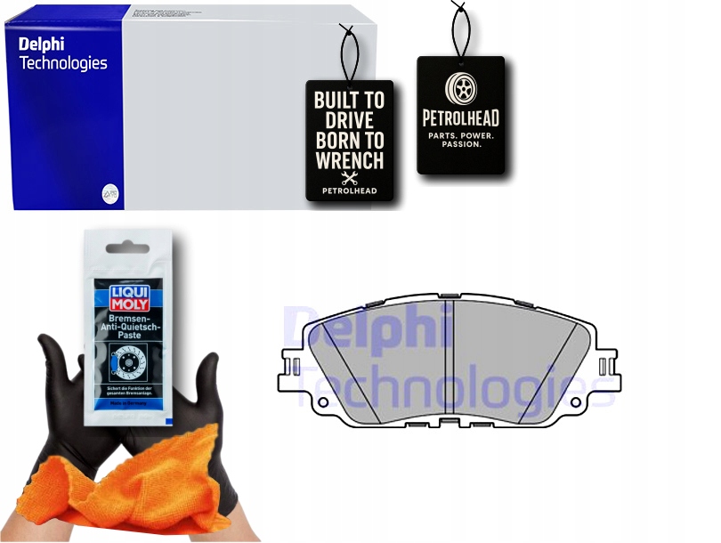 фото №1, Тормозные колодки тормозные suzuki across toyota camry rav 4 v 2 #petrolhead pro+ kit3