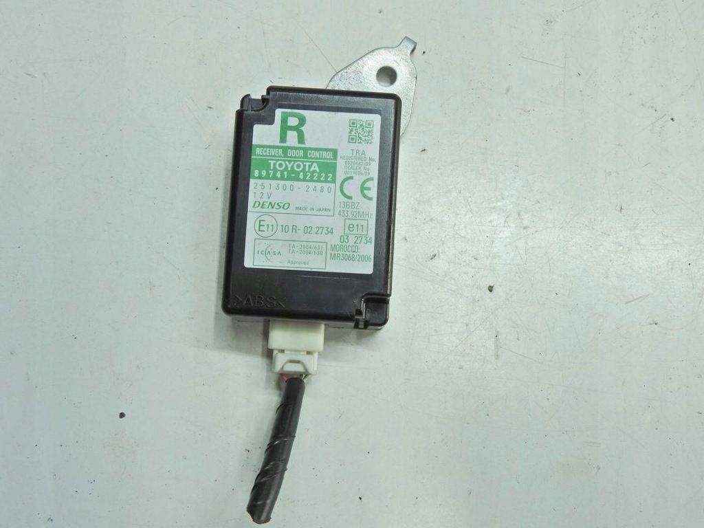 Купити Toyota rav4 3 рестайлінг  модуль блок керування імобілайзер 89741-42222