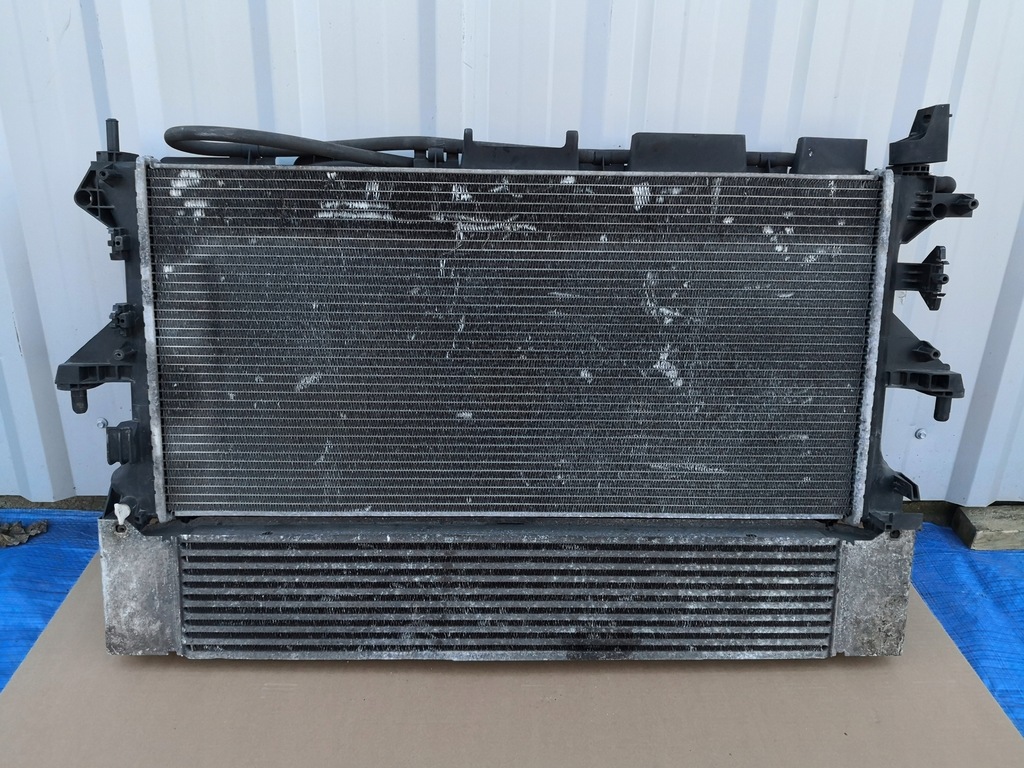 фото №8, Fiat ducato 06- 2.3 3.0 радиатор комплект вентилятор