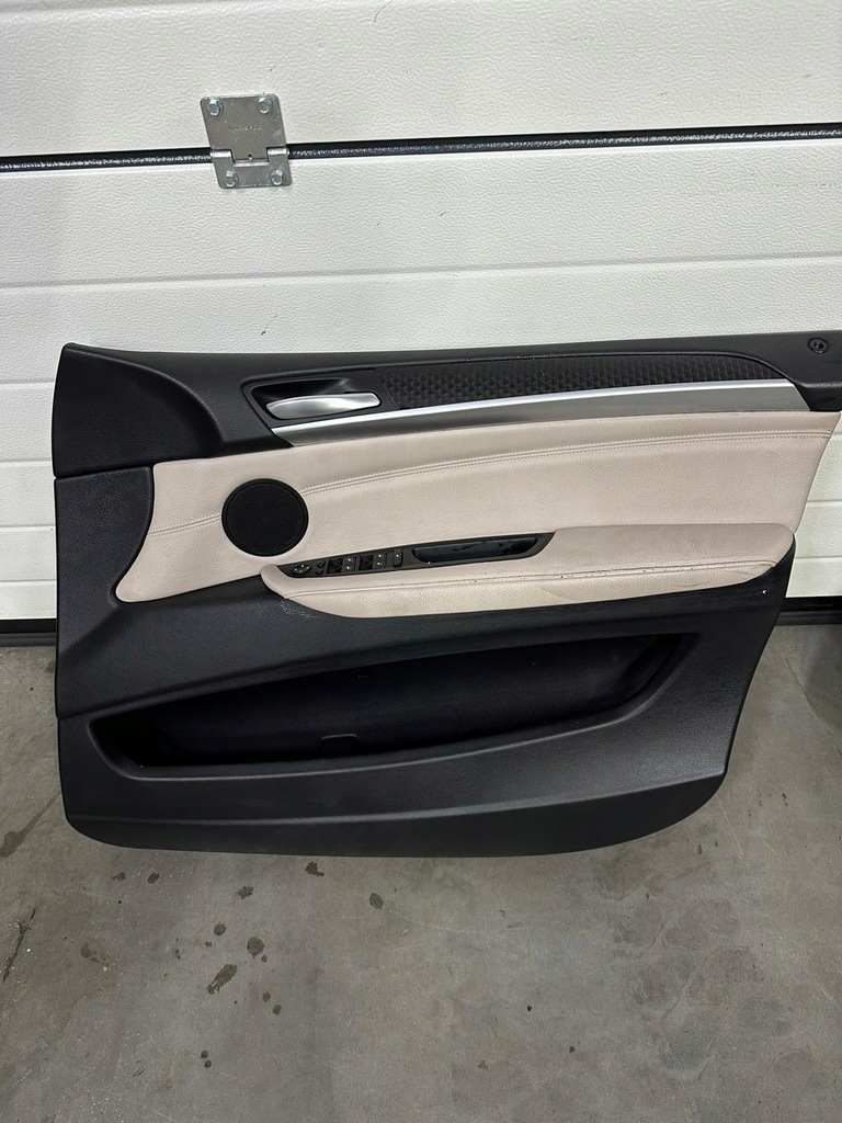 фото №10, Bmw x6 e71 сидіння заднє сидіння водія світлий krem обшивки 14r