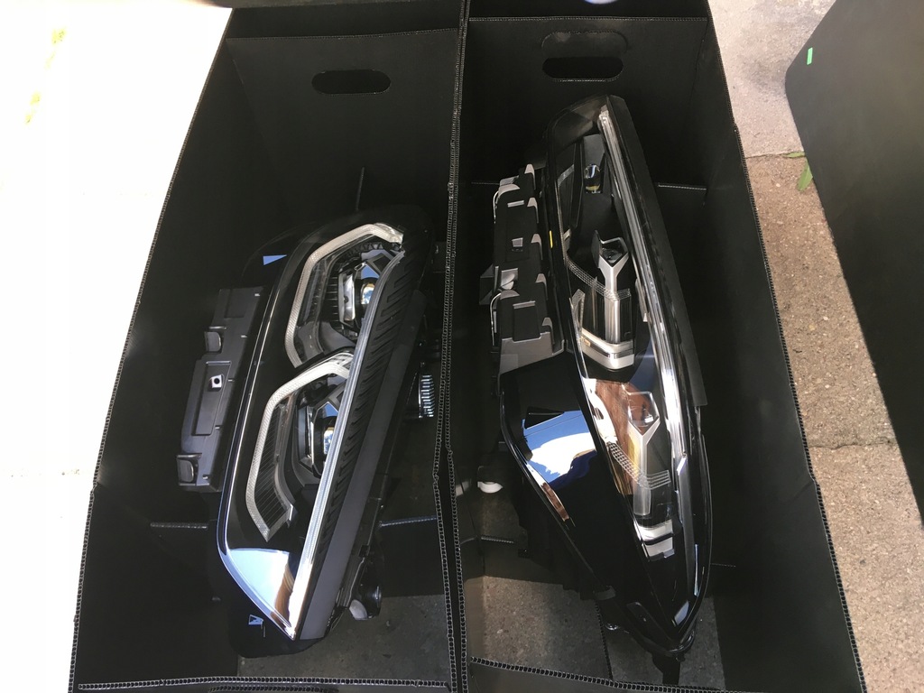 фото №10, Bmw m8 f91 f92 f93 nowa лампа led eu бампер крыло капот bmw 8 g14 g15 16