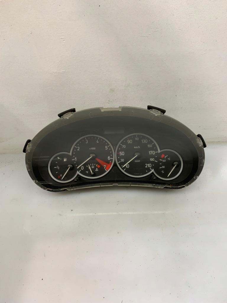 фото №11, 9656696680 счетчик приборы peugeot 206 1.9 d 99r