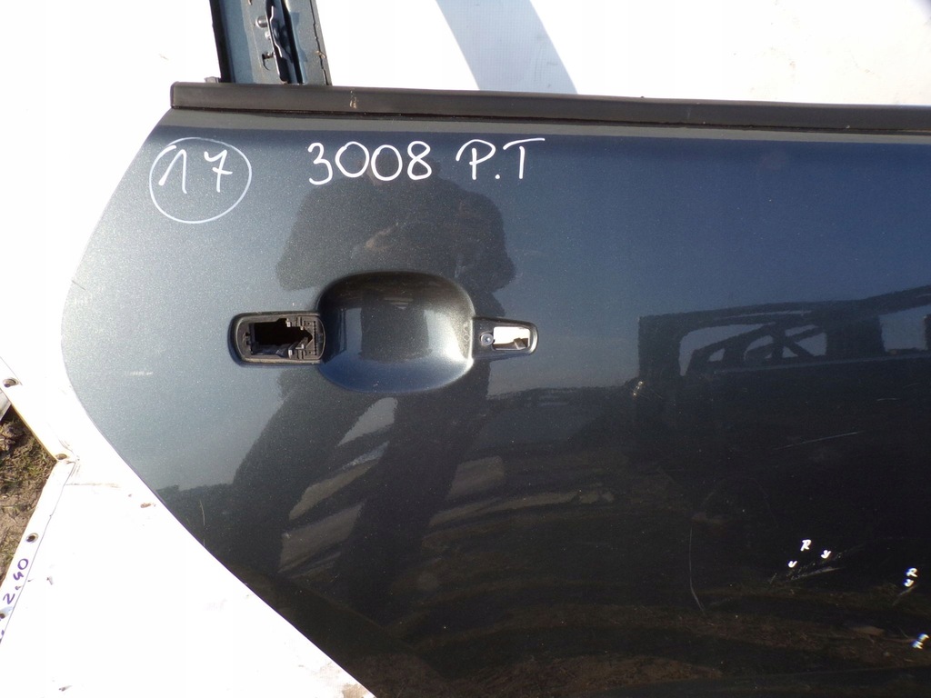 фото №4, Двері правий задня peugeot 3008