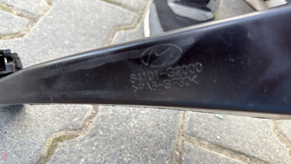 фото №4, Hyundai ioniq 2018- pas передній перед 64101-g2000