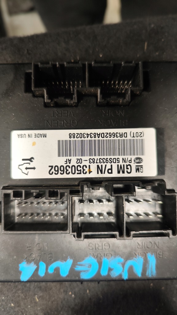 фото №1, Модуль блок керування сидіння opel insignia a 13503662