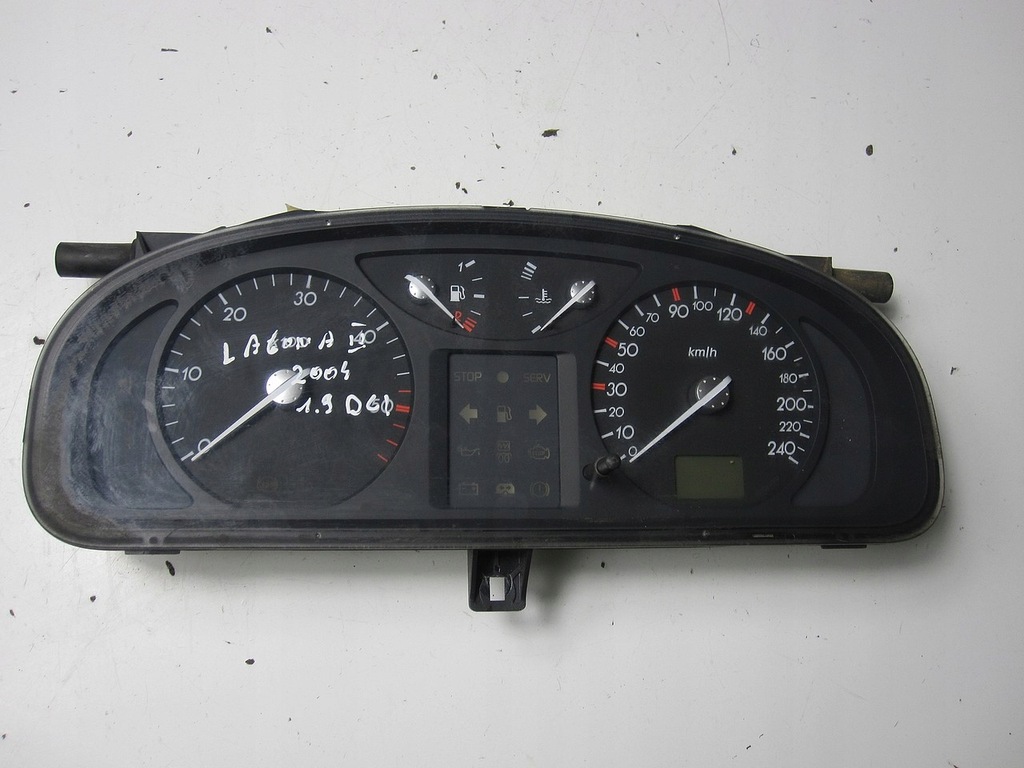 фото №1, Счетчик приборы renault laguna ii 1.9dci 2004r obr