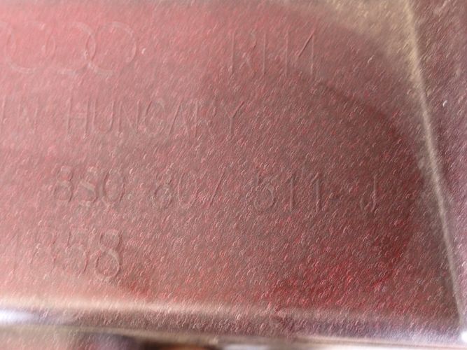 фото №9, Audi tt 8s s-line lift 19- бампер задний задняя