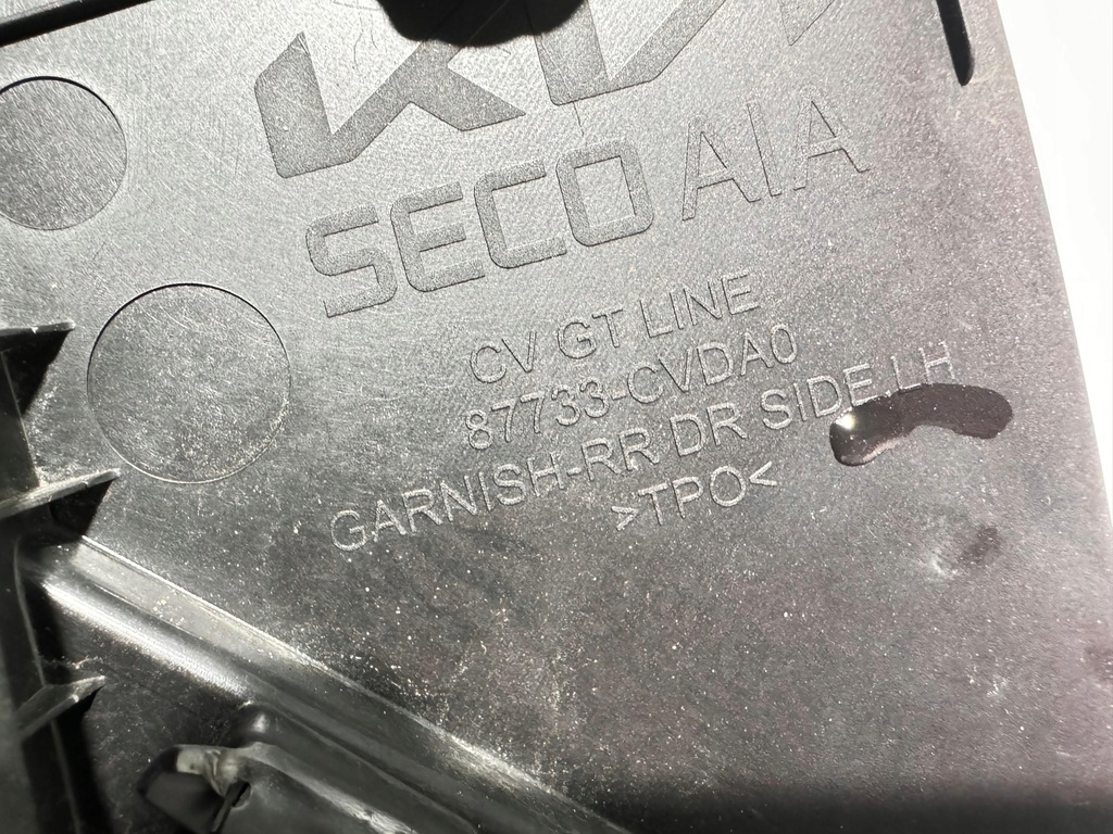 фото №13, Kia ev6 gt молдинг дверь левый задняя левая задняя