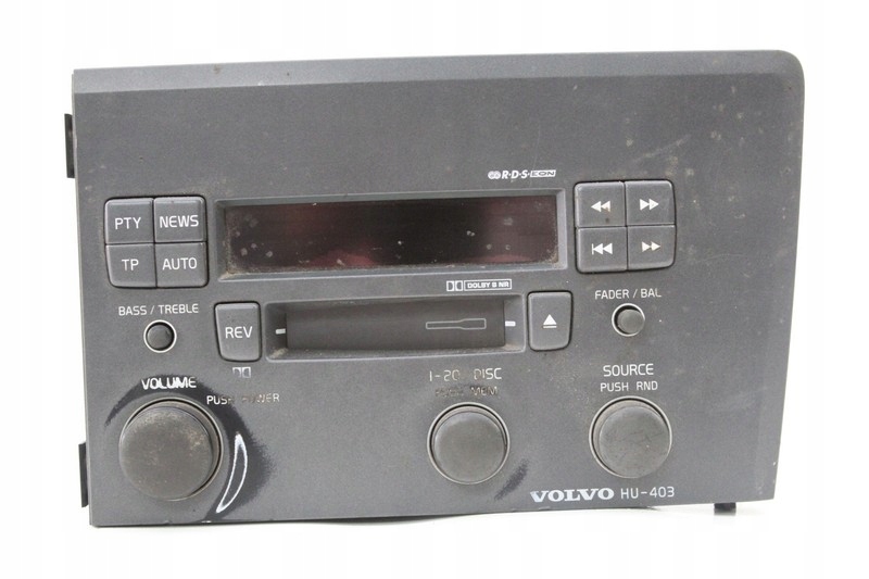 фото №1, Радіо радіопрогравач касета rds 8633160-1 hu-403 volvo s60 1 i 00-04