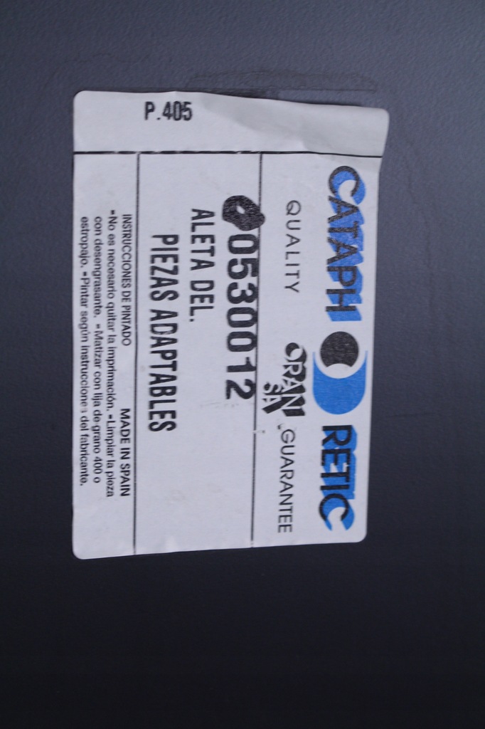 фото №6, Крила правий peugeot 405