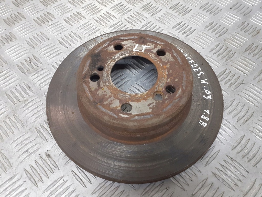 фото №1, Диск тормозная задняя mercedes c-klasa w203