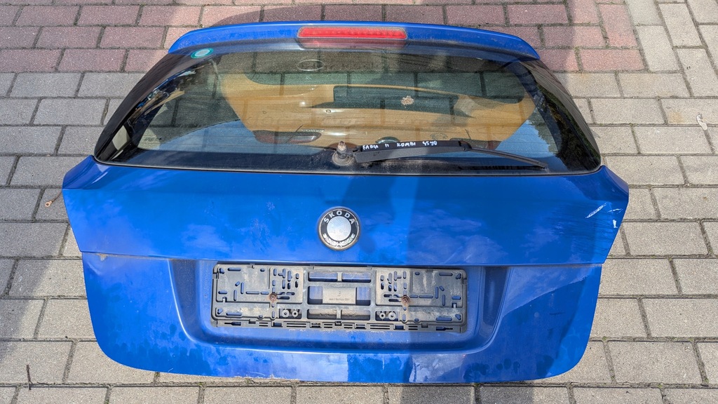 фото №1, Крышка багажника задняя задняя skoda fabia ii kombi 4590