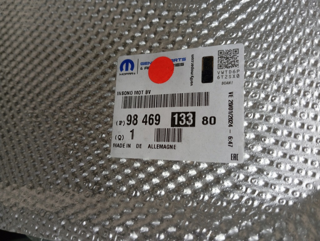 фото №7, Захист двигуна opel grandland combo berlingo partner proace 9846913380 nowa